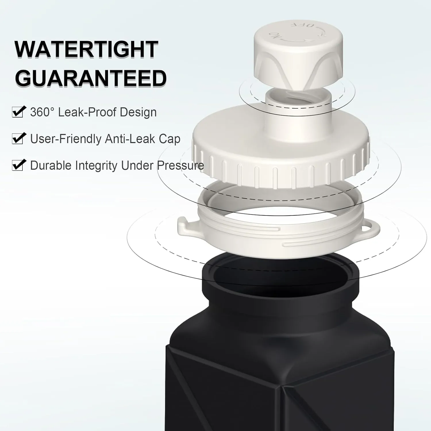 Collapsible Water Bottles, Silicone Foldable Portable Travel Water Bottle 610ml, Lightweight Reusable Leakproof for Traveling Camping Hiking Cycling Yoga Sports Outdoor