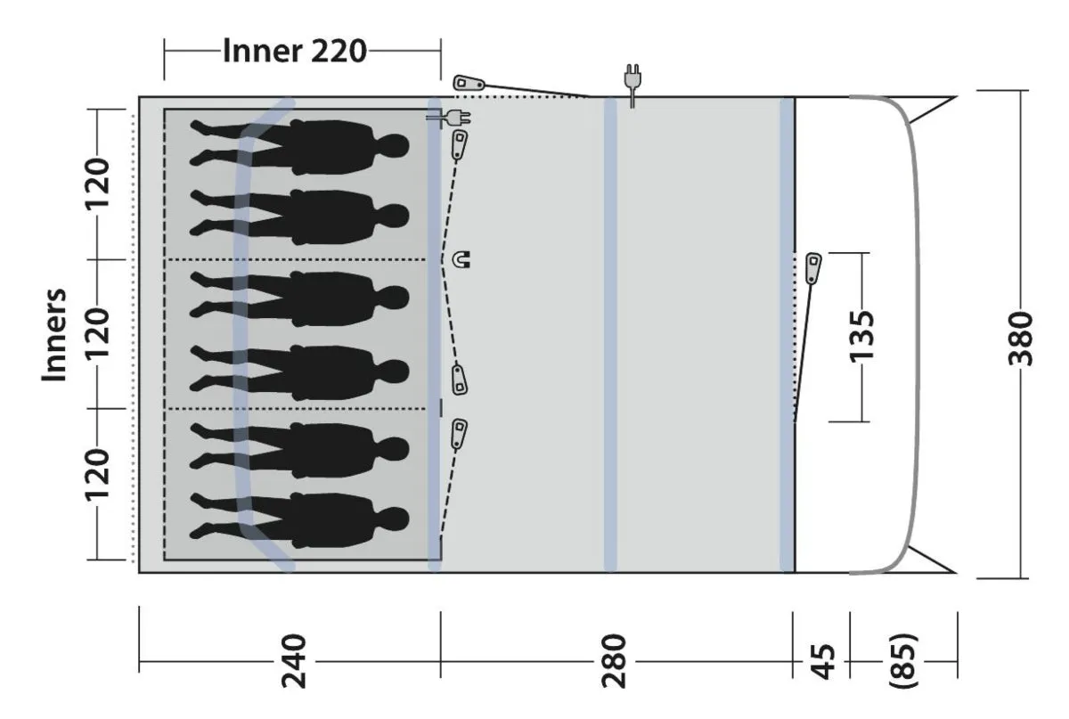Colorado 6 Air Tent
