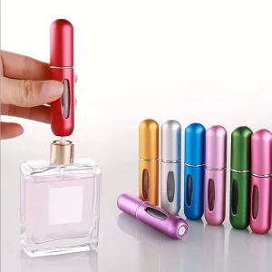 Compact Refillable Perfume Bottle