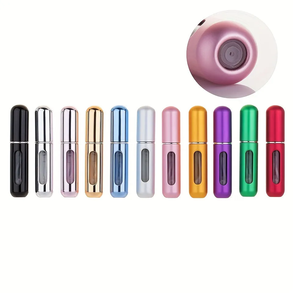 Compact Refillable Perfume Bottle