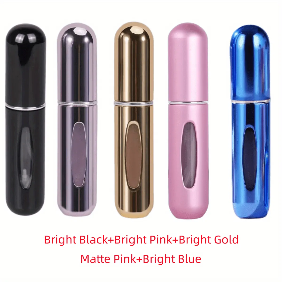 Compact Refillable Perfume Bottle
