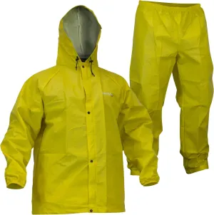 Compass 360 Sport-Lite Adjustable Hood Lightweight Waterproof Rain Suit with Storage Bag for Men