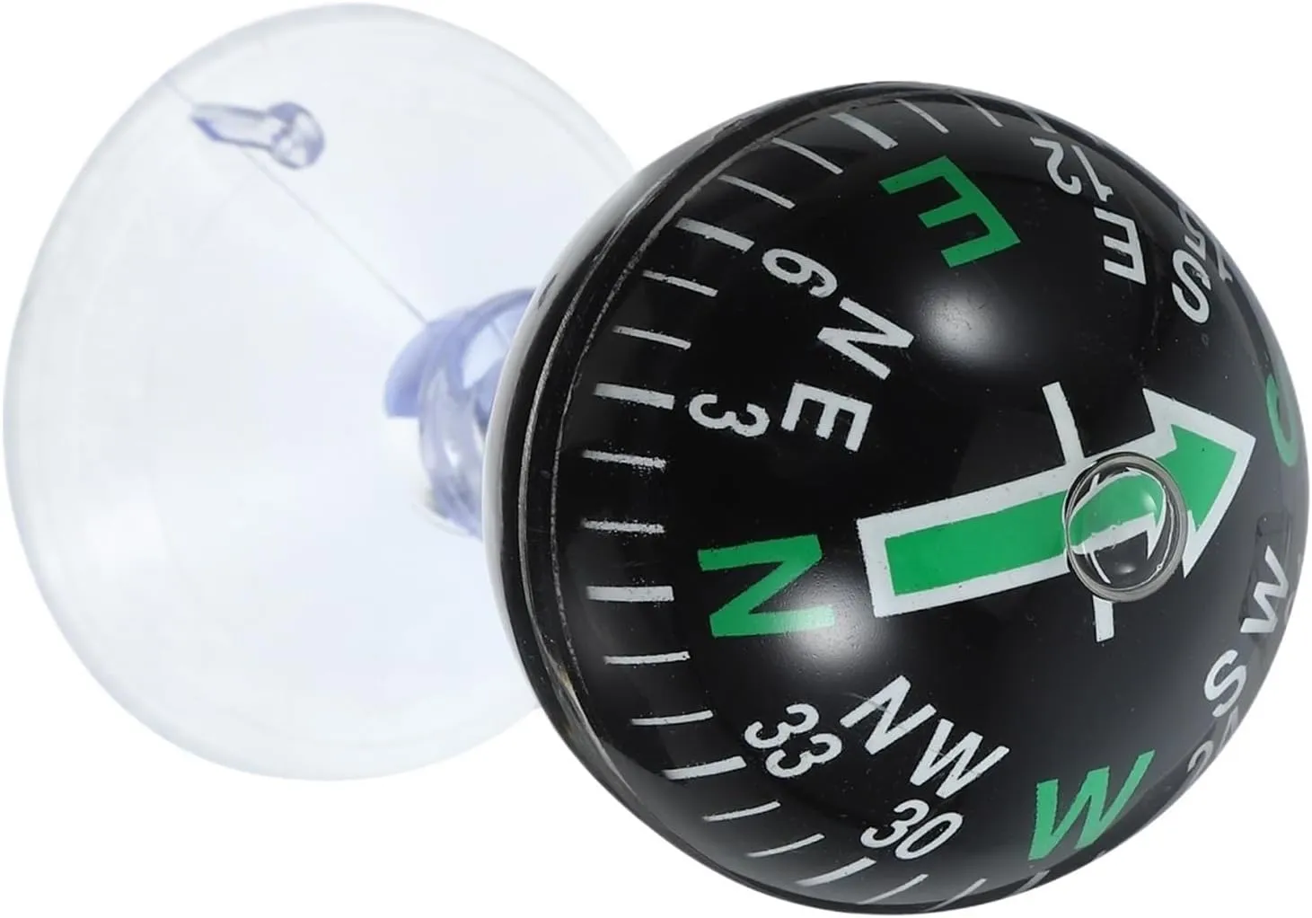 Compass Car Compass Portable Automotive Compass Ball Dashboard Compass Boat Truck Car Compass