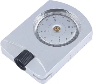 Compass Compass Hiking Survival Multifunctional Outdoor Survival Professional Compass Waterproof Aluminum Alloy Material Hand-held Compass Positioning