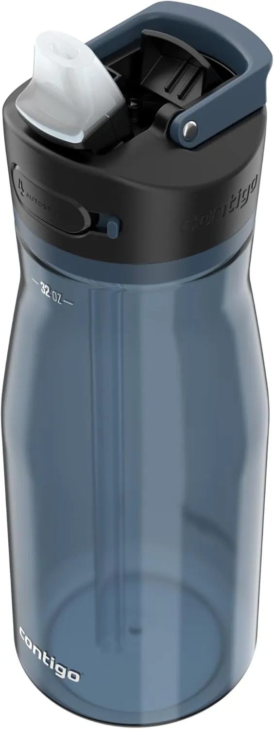 Contigo Ashland Water Bottle, 32 oz, Blueberry