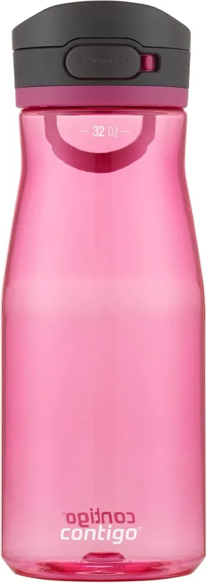 Contigo Jackson 2.0 Tritan Water Bottle with AUTOPOP Lid, 32oz, Dragon Fruit