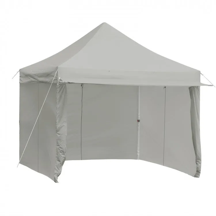 Costway 10x10 ft Pop-Up Tent Canopy with Removable Zippered Sidewalls - Suitable for Outdoor Parties and Camping