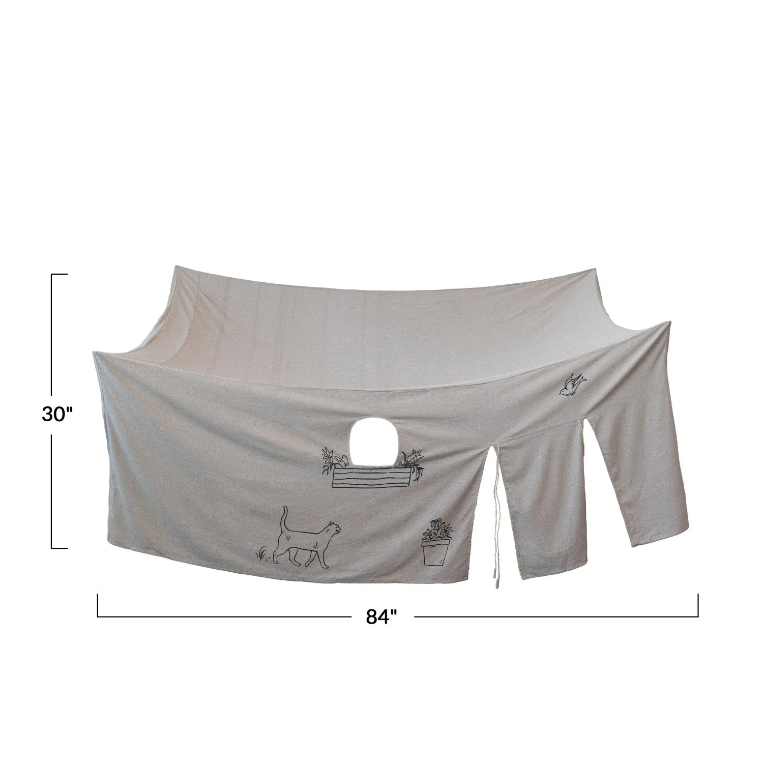 Cotton Tablecloth Playhouse