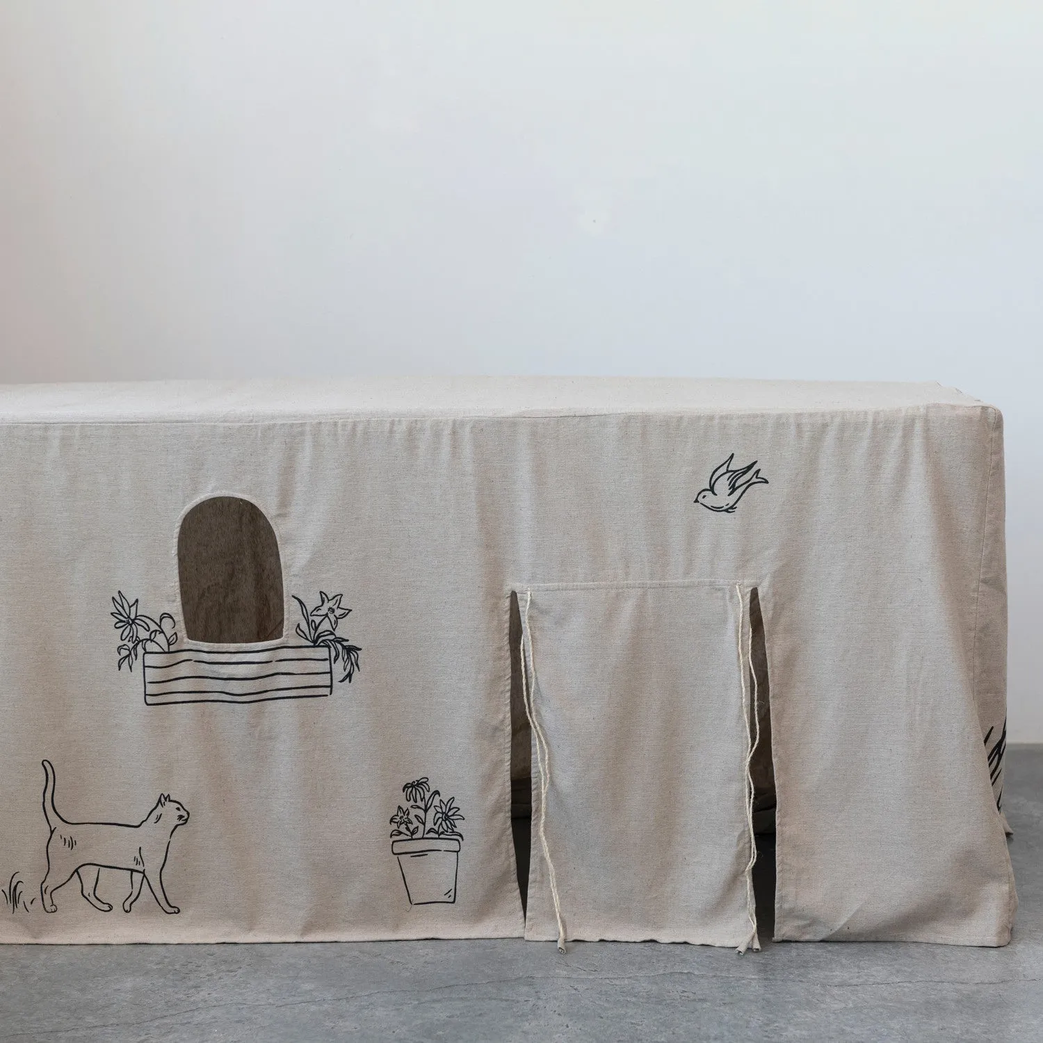 Cotton Tablecloth Playhouse