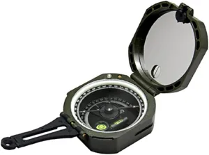 CSCDD Professional Geological Compass Handheld Lightweight Outdoor Survival Military Compass for Measuring Slope Distance
