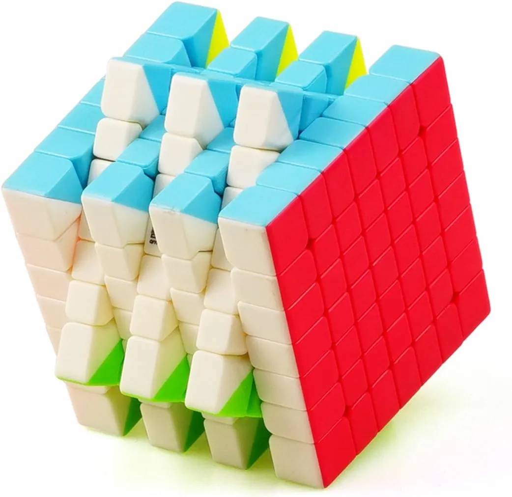 CuberSpeed Qiyi 7x7x7 V2 Speed Cube Stickerless Speed Cube QiXing S2 7x7 Speed Cube PuzzleSpeed Cube