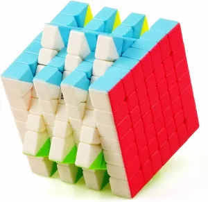 CuberSpeed Qiyi 7x7x7 V2 Speed Cube Stickerless Speed Cube QiXing S2 7x7 Speed Cube PuzzleSpeed Cube