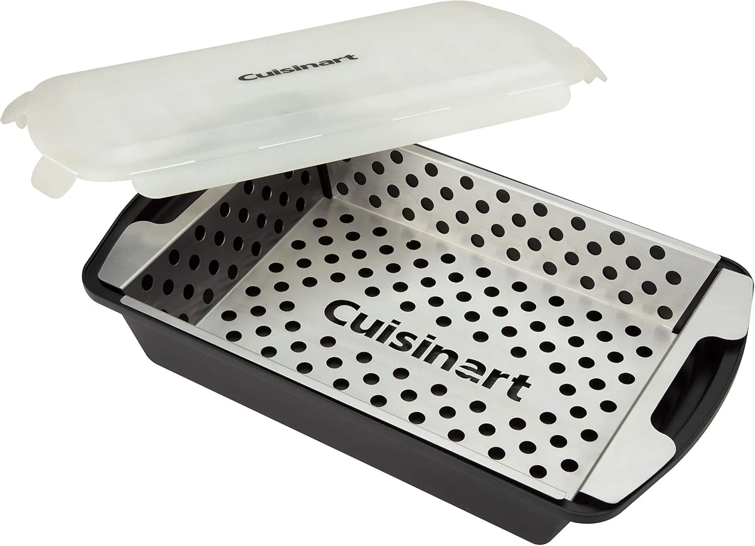 Cuisinart CMT-200 Marinade and Grilling Basket Set, Stainless Steel