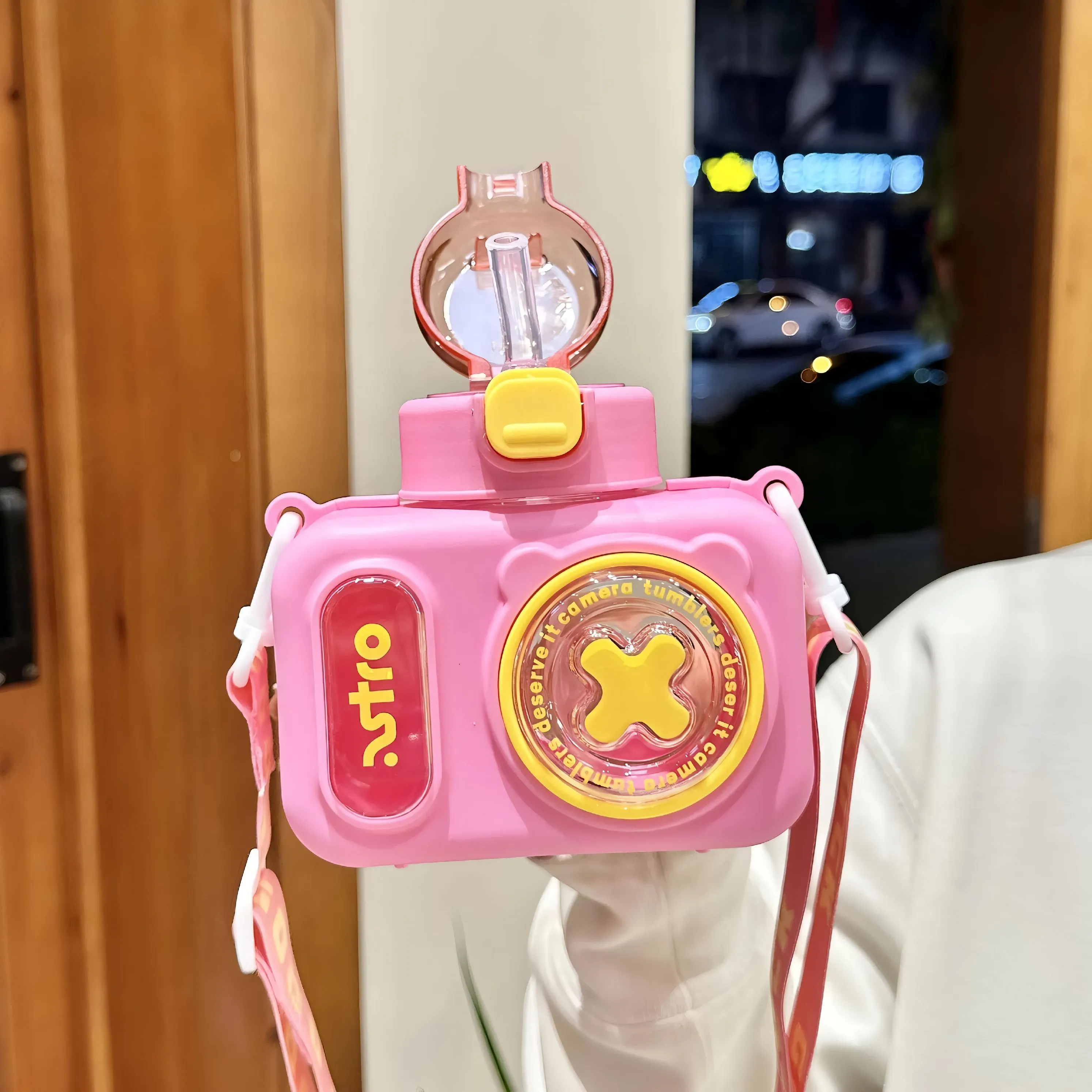 Cute Camera Shape Water Bottle
