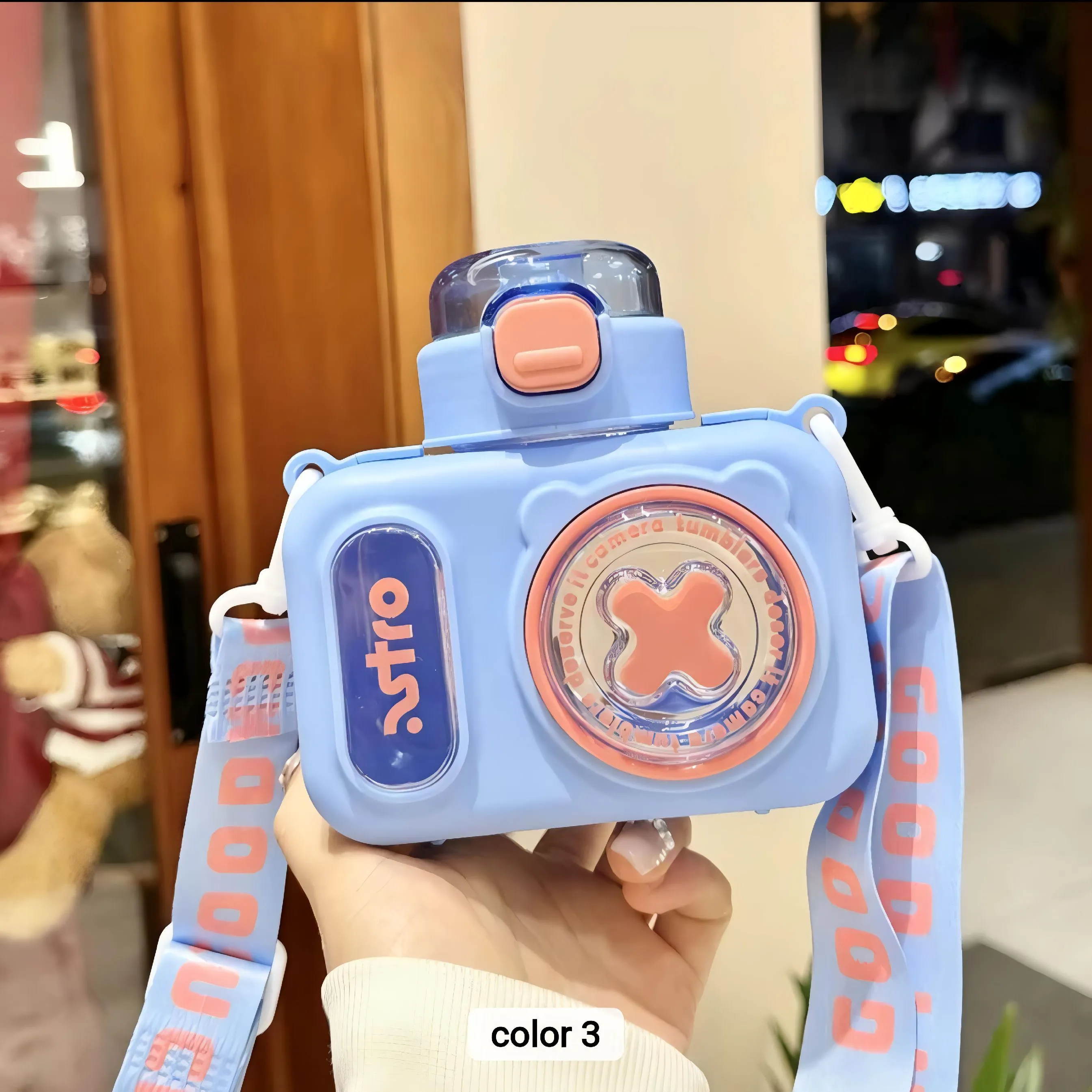 Cute Camera Shape Water Bottle