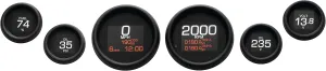Dakota Digital MLX-8604-K MLX Series 6 Gauges Set