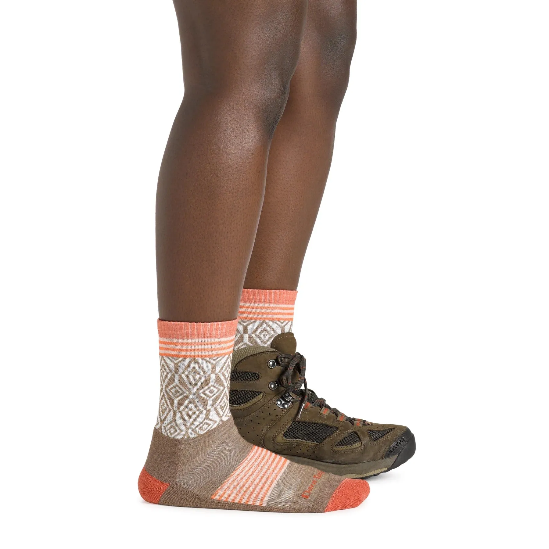 Darn Tough 1977 Women's Solo Micro Crew Lightweight - Bark
