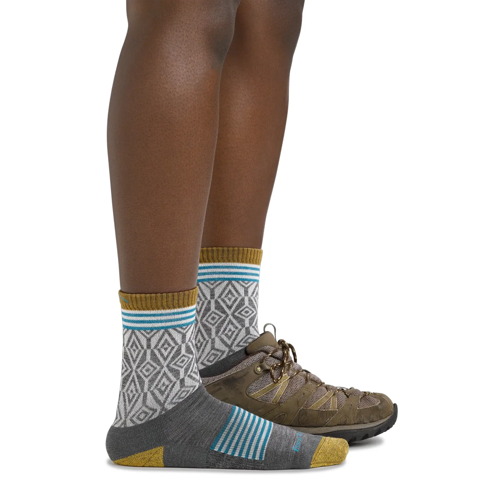 Darn Tough Sobo Lightweight Micro Crew Sock with Cushion (Women) - Gray