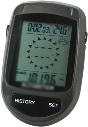 Digital Altimeter Vehicle Altitude Meter, Multifunctional Outdoor Mountaineering Compass Barometer, Fishing Barometer Compass