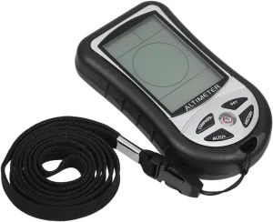Digital Barometer Compass Handheld Outdoor Device Accurate Altimeter and Weather for Hiking Camping and Mountaineering Portable Design for Easy Navigation