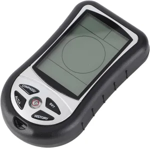 Digital Compass Altimeter Barometer Weather Forecast for Outdoor Hiking