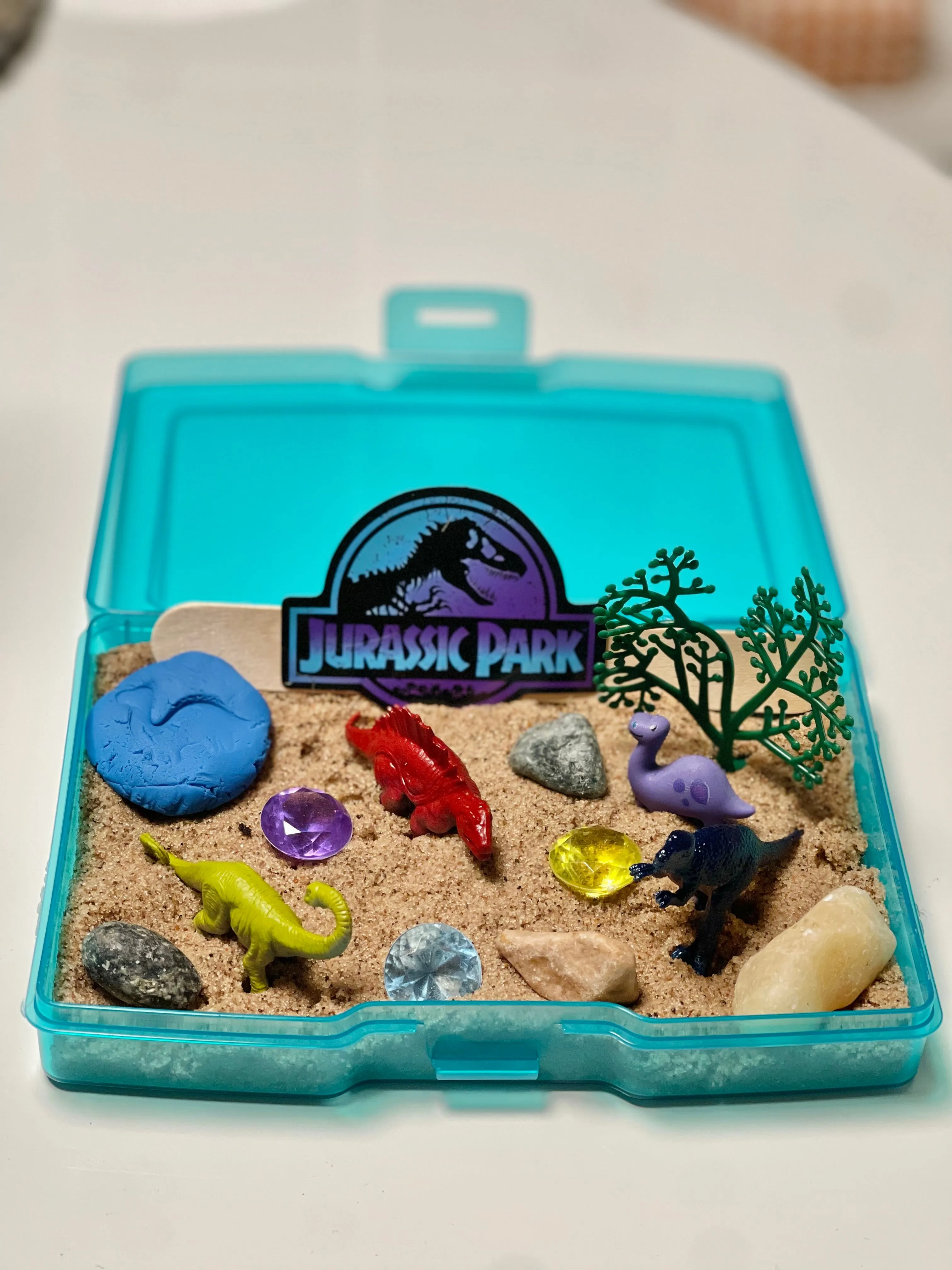 Dinosaur Kinetic Sand Sensory kit