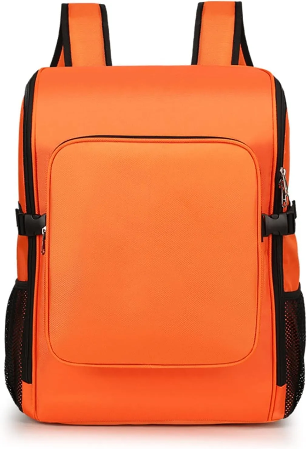 Disaster Relief Backpack, Large-Capacity First Aid Kit Bag, Waterproof Emergency Medical Backpack for Outdoor, Travel, Hiking, Camping, Fire Rescue - Orange