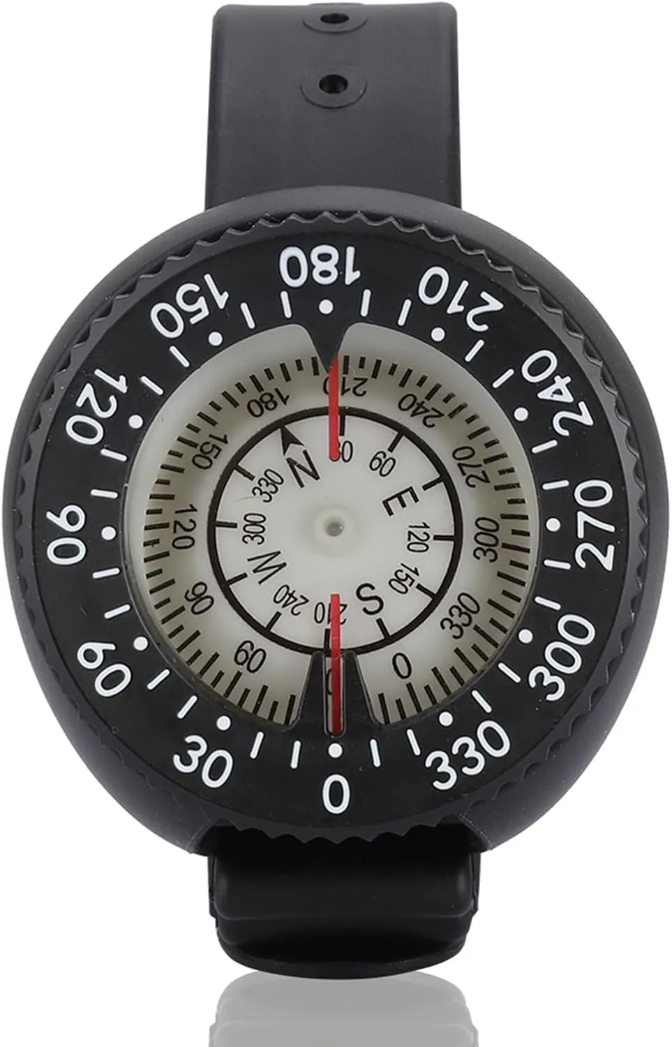 Dive Compass Surfing, Waterproof Night Vision Wrist, Luminous Underwater 50m Wrist Compass Night Compass Southern Hemisphere