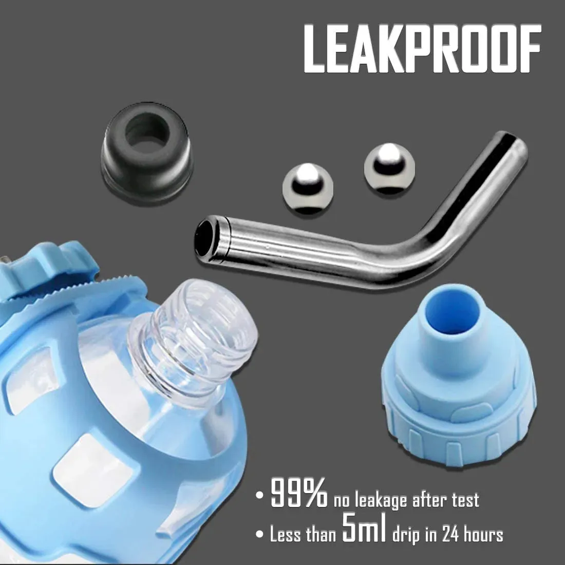 Dog Water Bottle Dispenser for Cage Crate Kennel Auto