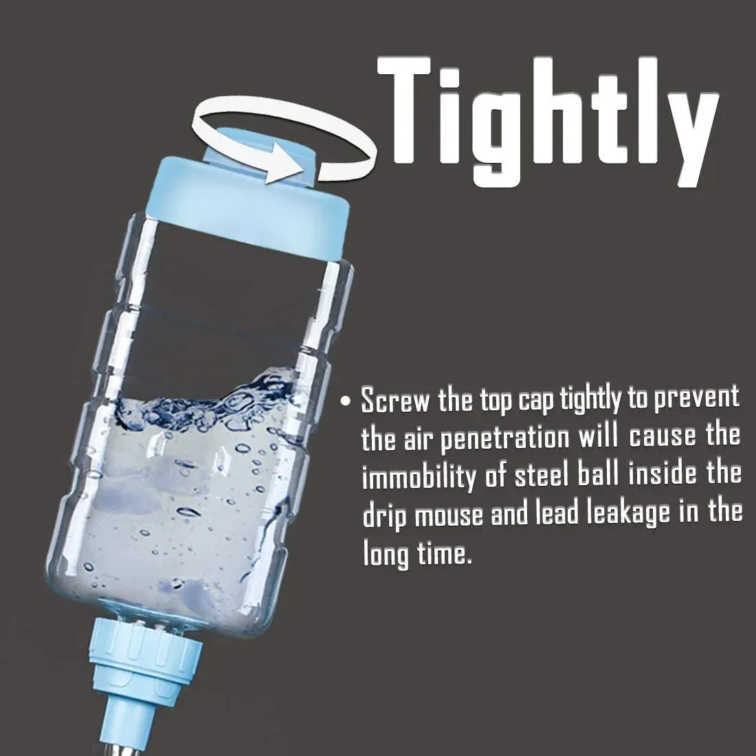 Dog Water Bottle Dispenser for Cage Crate Kennel Auto