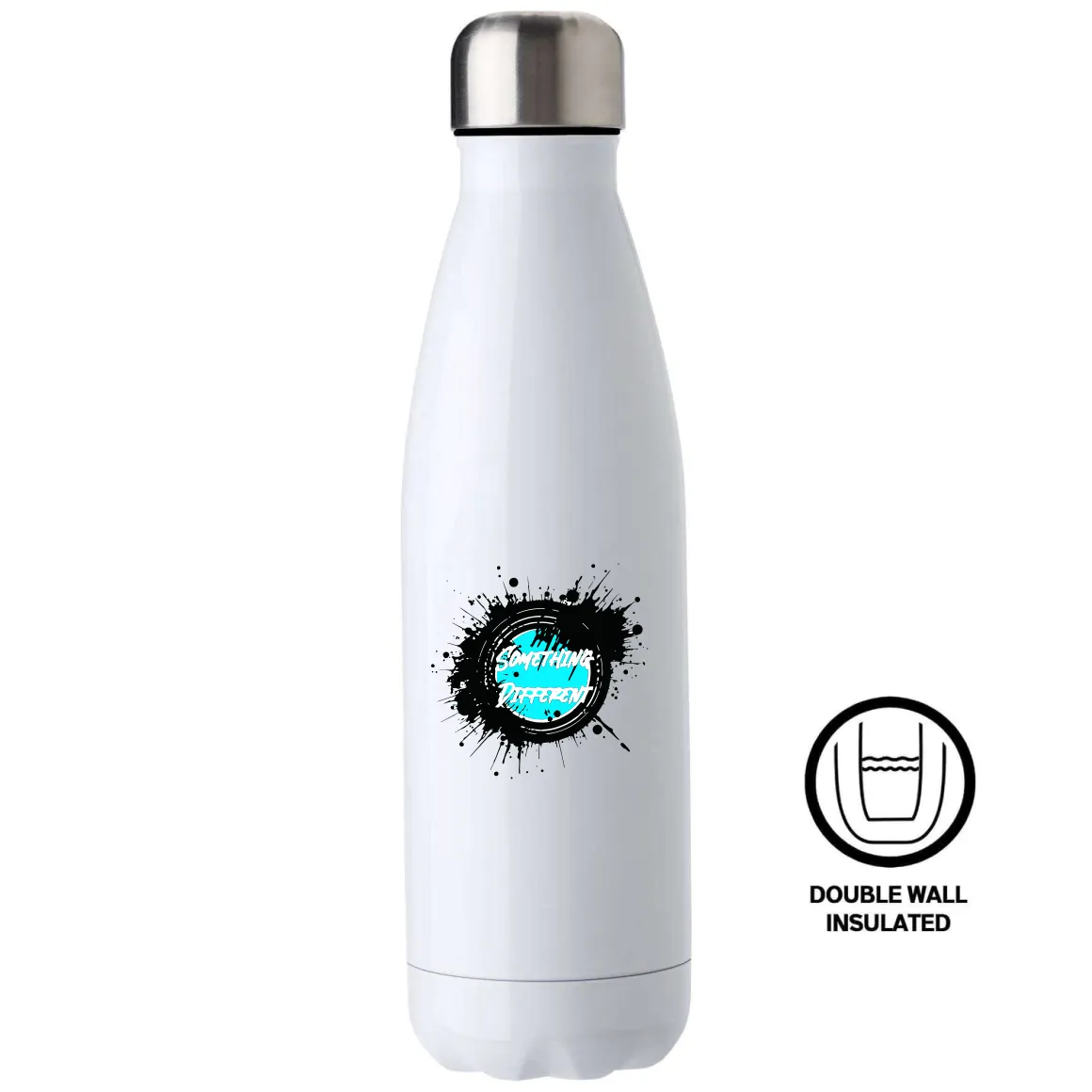 Double Wall Bowling Pin Water Bottle - 500ml