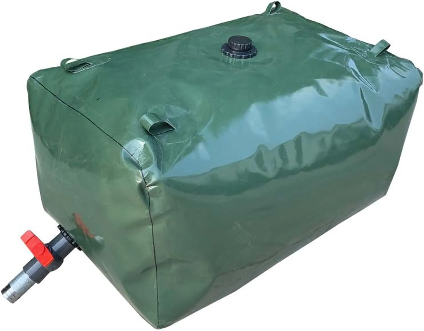 Drinking Water Bladder Tank Bag, Food Grade TPU Collapsible Portable Foldable Large-Capacity Water Container Collector Barrel, for Storage Drinking Water,350L