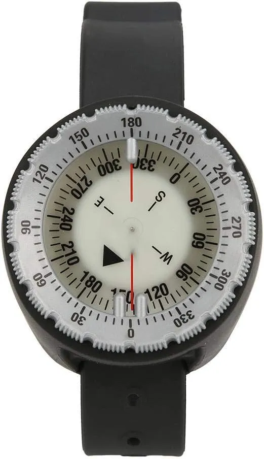 dsfgybj Waterproof Diving Wrist Compass Bracelet - Lightweight and Luminous for Hiking, Diving, Snorkeling, and Camping - Essential Gear for Underwater Exploration