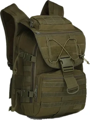 DTKJ 40L Military Tactical Backpack with Molle System for Outdoor Hiking Camping Trekking Hunting