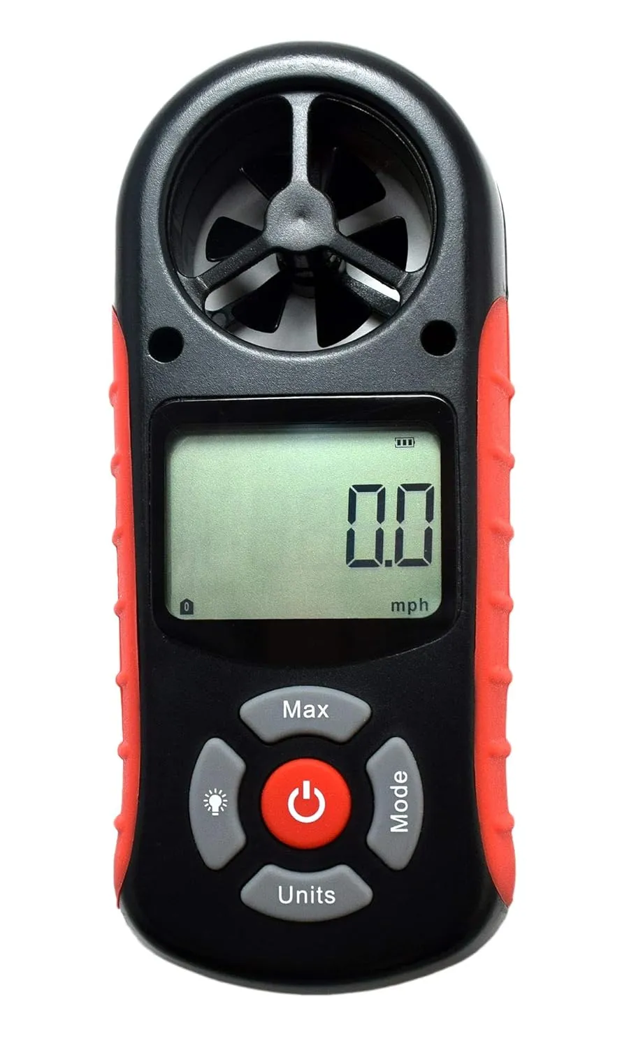eA990R Anemometer by ennoLogic – 8 Parameters: Wind Speed, Wind Chill, Air Temperature, Humidity, Heat Index, Dew Point, Barometric Pressure, and Altitude – Digital Weather Meter with Backlight