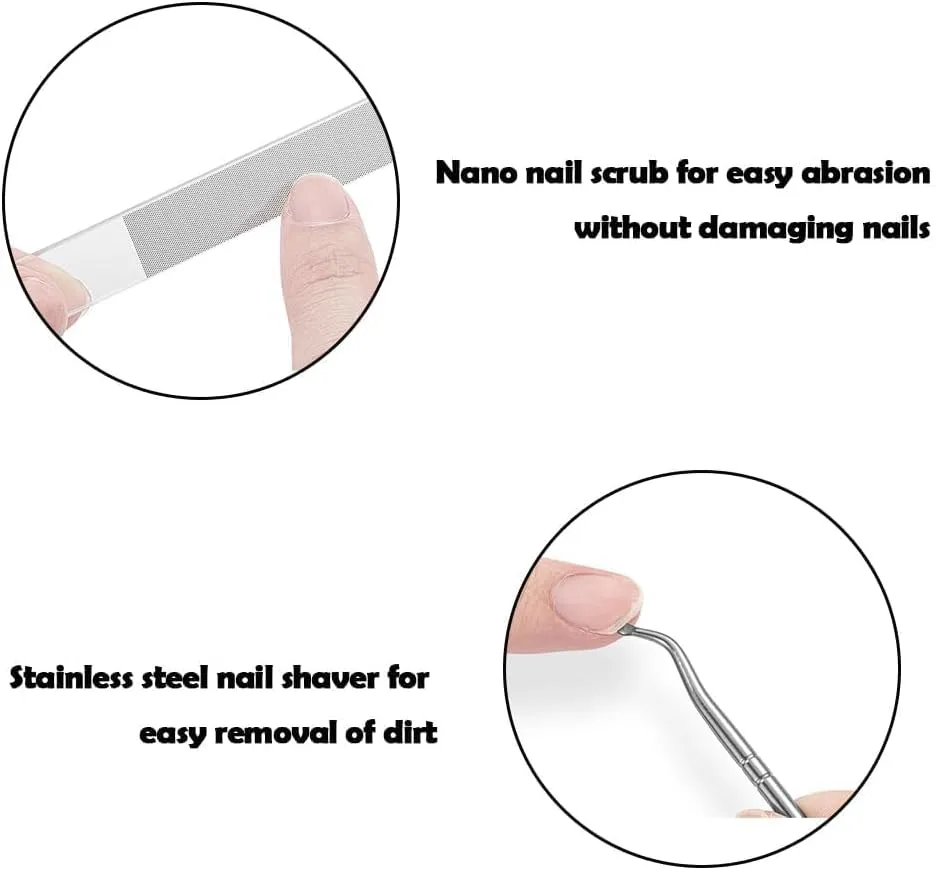 Eagle Beak Angled Nail Clippers 3-Piece Set, 2025 New Version Beveled Nail Clippers Household Multifunctional Large Opening Anti-Splash,for Seniors Thick Nails,Slant Edge Ingrown Clippers (Orange)
