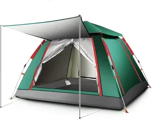 Easy Setup in Under 10 Mins, Included Rainfly Blocks Wind & Rain, Tent for Camping, Festivals, Backyard, Shelter with Rain Fly and Carrying Bag for Camping, Beach, Hiking, and Festivals by Outdoors