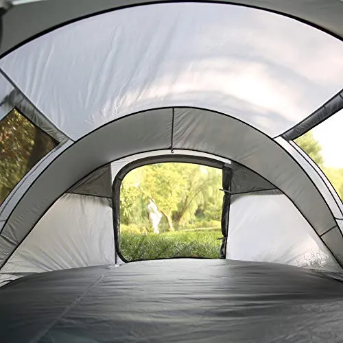 EchoSmile Instant Tent for Camping, 6 Person Pop Up Tent, Water Resistant Dome Tent, Easy Setup for Camping Hiking and Outdoor, Portable Tent with Carry Bag, for 3 Seasons