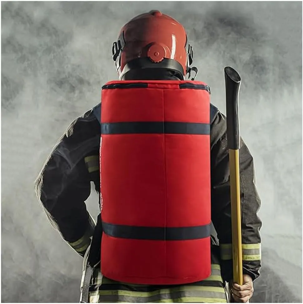 Emergency Fire Blanket for Car, Fireproof Tarp Survival Safety Fire Suppression Blanket for Electric Vehicle Truck Automotive Conflagration(19.7 * 29.6ft/6 * 9m)