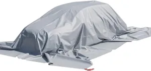 Emergency Fire Blanket for Car, Fireproof Tarp Survival Safety Fire Suppression Blanket for Electric Vehicle Truck Automotive Conflagration(19.7 * 29.6ft/6 * 9m)