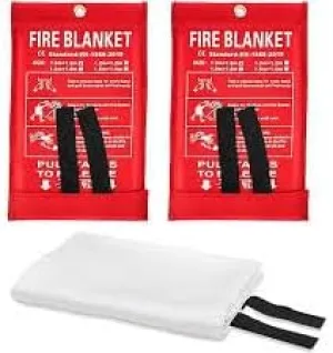 Emergency FIRE Blanket for Kitchen, Camping (2)