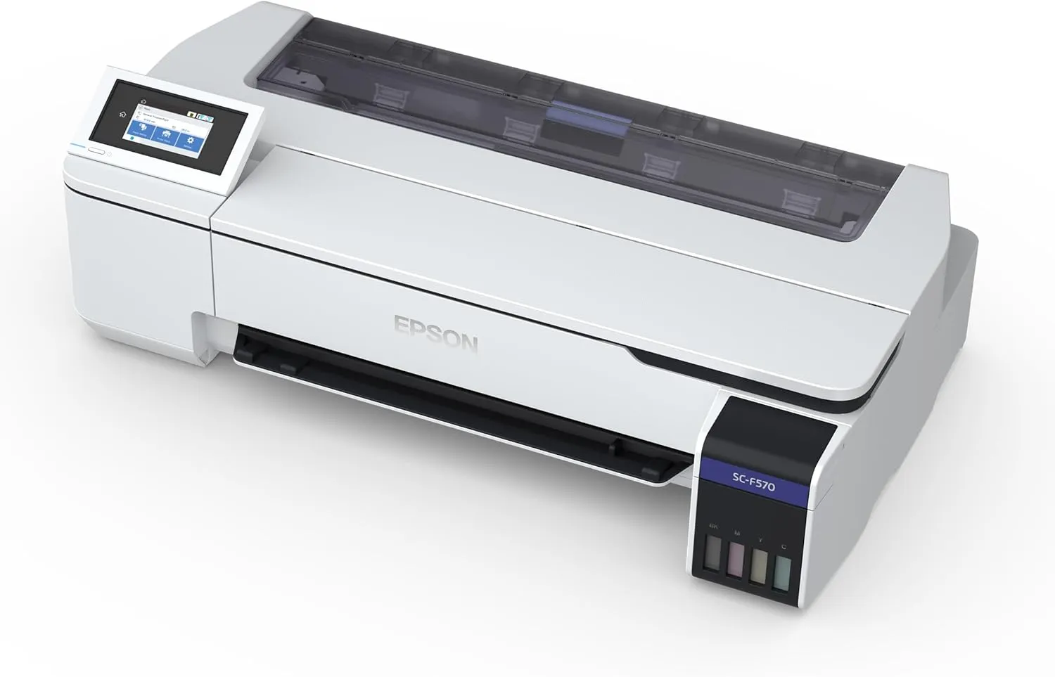 Epson Surecolor F570 Pro 24" Desktop Sublimation Printer, Includes Two Full Ink Sets, User Guide, Sublimation Paper, & Free Remote Install SCF570PE (Printer & Inks)