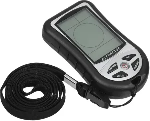 Ergonomic Mountaineering Guide Digital Compass Altimeter and Barometer Portable for Outdoor Activities