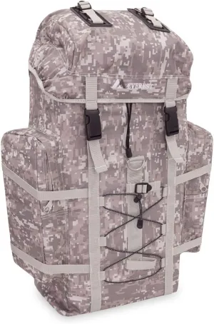 Everest Digital Camo Hiking Backpack, Digital Camouflage, One Size