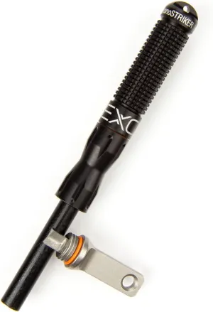 Exotac nanoSTRIKER XL Self Contained Ferrocerium Fire-Starter with Stainless Steel and Tungsten Carbide Striker, Waterproof 1/4 in. Ferro Rod Produces Up To 3,000 Fire-Starting Strikes