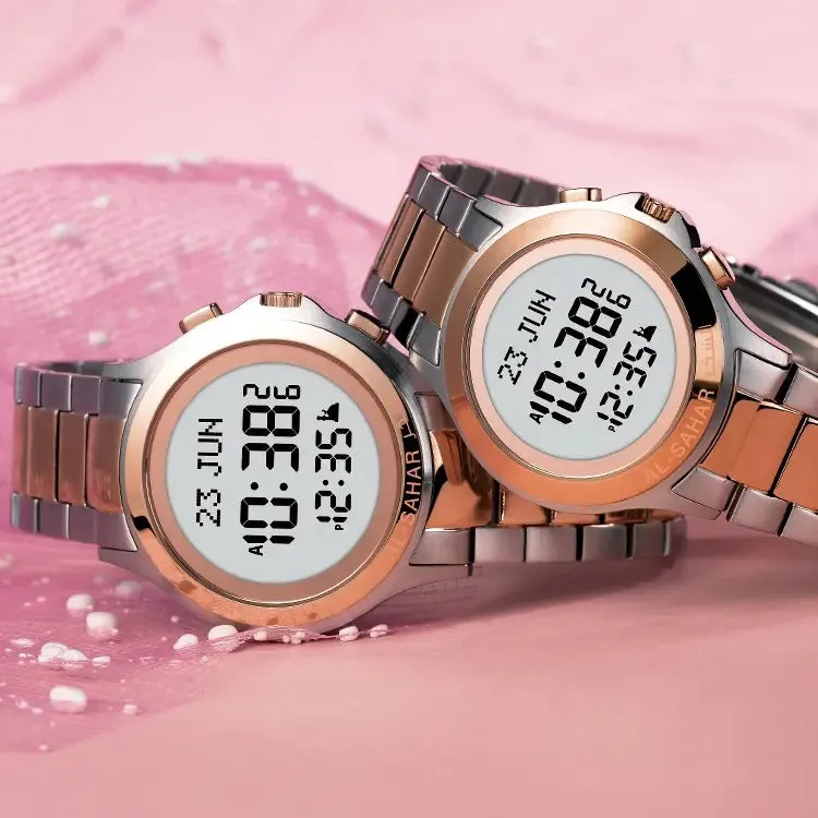 Fajr - Hybrid Digital Round Watch
