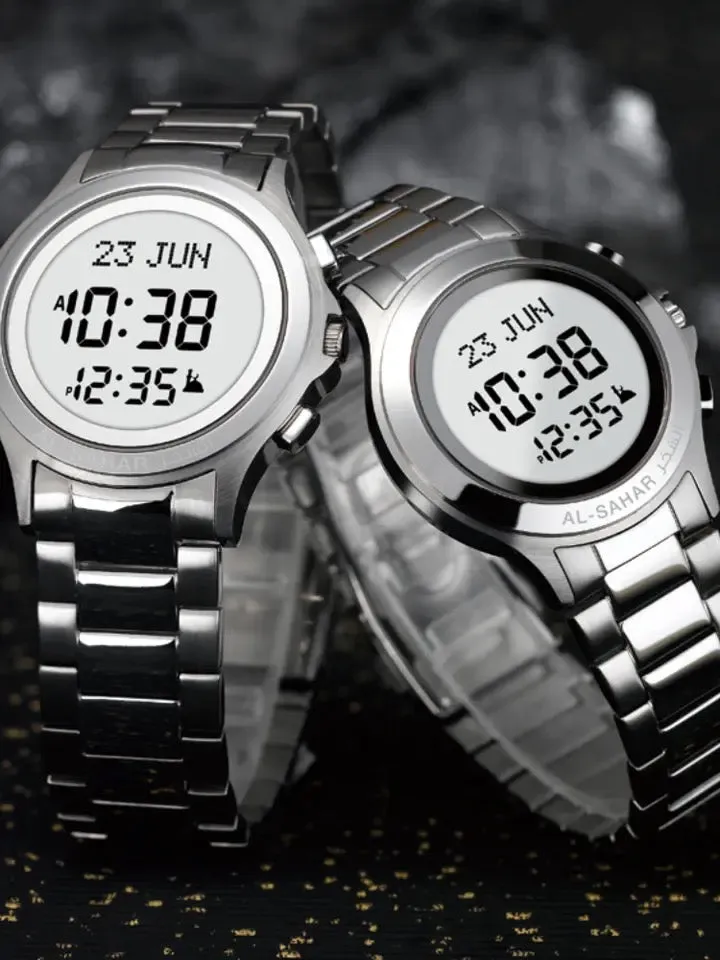 Fajr - Hybrid Digital Round Watch