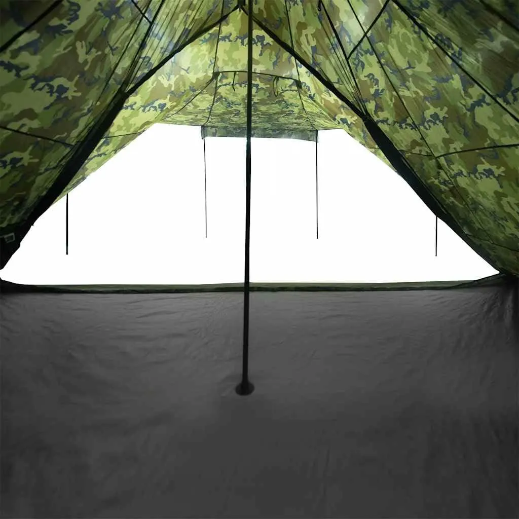 Family Tent Tipi 6-Person Green Waterproof vidaXL vidaXL