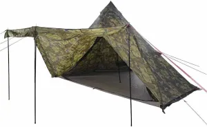Family Tent Tipi 6-Person Green Waterproof vidaXL vidaXL