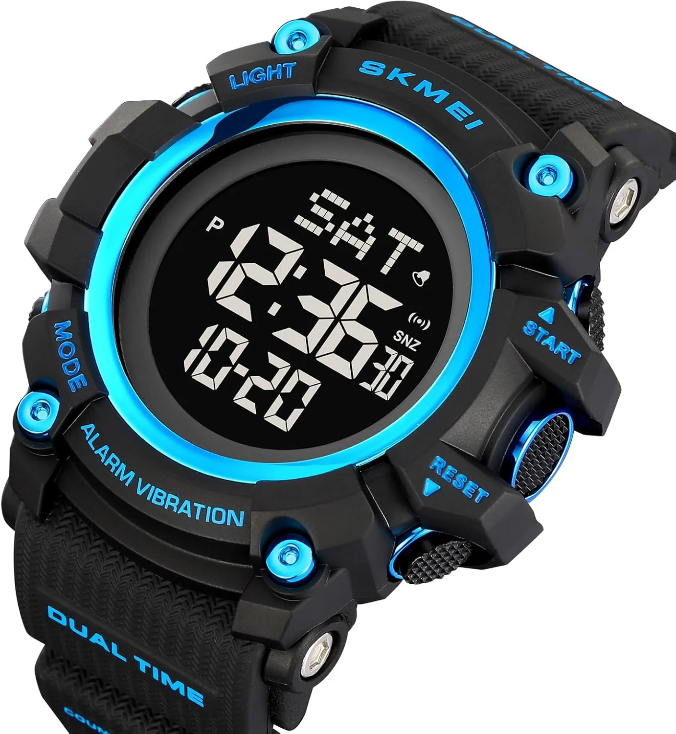 FANMIS Mens Military Multifunction Digital LED Watch Electronic Waterproof Alarm Quartz Sports Watch